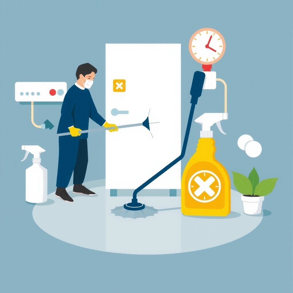 Deep cleaning and sanitization service